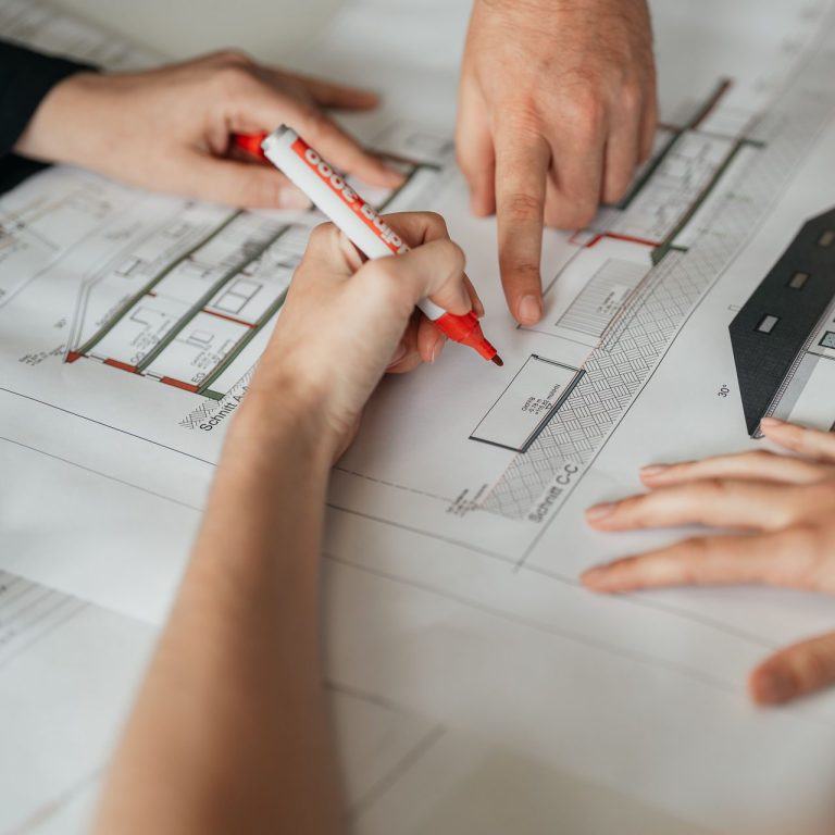 Mitarbeitende des Architekturbüros Teamfoto